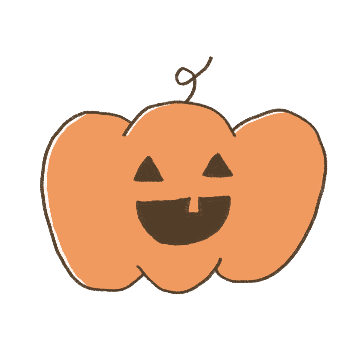 ハロウィンかぼちゃの無料イラスト かわいいフリー素材屋 いらすと係